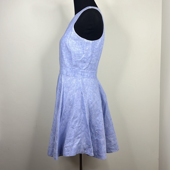 ISLAND COMPANY Light Blue Sleeveless Sabrina Dress XS - Picture 3 of 6